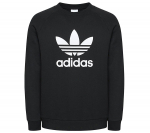 Adidas Adicolor Classics Trefoil Crew &ndash; meeste pullover, must H06651 ORIGINAAL S must