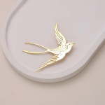 Isikup&auml;rastatud metallist p&auml;&auml;sukesepross Advanced Sense meeste ja naiste ni&scaron;&scaron;, kirjanduslik pross Lendav lind pross, mitmek&uuml;lgne n&otilde;el