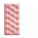 Kvaliteetsed paksud 3D-seinakleebised Isekleepuv kokkup&otilde;rkevastane pehme padjaga isetegemise tapeet laste magamistuppa roosa