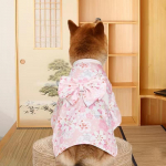 Jaapani stiilis lemmikloomariided kassidele Gotas Armas lilletr&uuml;kk Koer Kass Sfinks Kimono Kedi Katten Riietus maskotid rahvar&otilde;ivad 1-suit 0.7-1.5kg roheline