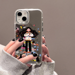 Mobiiltelefoni&uuml;mbrised iPhone 11 13 XR 15 Pro Max 12 14 Pro Max &uuml;mbris iPhone 16 XS Max Mirror kaitse&uuml;mbris Peegel peen multikas veekindel iPhone 11 Pro Max h&otilde;bedane liivav&auml;rv