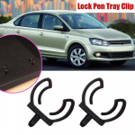 2X For VW Vento Polo Passat Variant Golf MK4 MK5 MK6 Variant Multivan Jetta Caddy Tiguan autoluku pliiatsialuse kinnitusklambrid