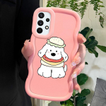 V&auml;rvitud mustriga Big Wave Edge pehmest silikoonmaterjalist Macaron telefoni&uuml;mbris, p&otilde;rutuskindel kaitsev kummist korpus Samsung Xiaomi Poco Redmi jaoks Redmi 13 sinine