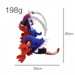 PKM Miraidoni pl&uuml;&uuml;sis m&auml;nguasjad Koraidon pehmed t&auml;idisega pl&uuml;&uuml;sm&auml;nguasjad lastele