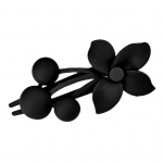 H&auml;rmas tekstuuriga Juukse k&uuml;&uuml;nis Lillekaunistus Paks &otilde;huke juukseklamber Libisemisvastane matt viimistlus Suur seljapea Juuksek&uuml;&uuml;nis Juuste aksessuaarid tumeroosa v&auml;rv