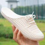 Naiste mood &otilde;&otilde;nsad sussid Veekindlad rannasussid Mugavad lamedad sussid 36 beež