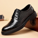 2024 Br&auml;ndi &Auml;rikasulikud Nahast Kingad Oxfords Kingad Meestele Pruun Must &Auml;ri Paeladega Kontori Brogue Terava Otsaga Peokingad 44 must