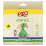 Glad for Pets, keskkonnas&otilde;bralikud pr&uuml;gikotid, lemmikloomadele, lavendel, 120 kotti yellow