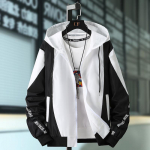 Meeste kerge noorte pesapallijope &ndash; kevad/s&uuml;gis trendikas l&uuml;hike mantel M must