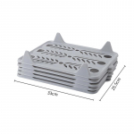 Koduriiete jaoks Kokkupandav laud Kapp Hoiu Korraldajad Nahk T-s&auml;rgid Džemprid Riiulid Ruumi s&auml;&auml;stmine Multifunktsionaalne hoidik
