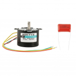 1 tk AC220V miniatuurne v&auml;ikese kiirusega, suure j&otilde;umomendiga s&uuml;nkroonmootor CWCCW (15 p&ouml;&ouml;ret minutis)