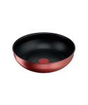 Tefal pott eemaldatava s&uuml;gavusega, &uuml;hildub gaasipliidiga, vaba kahjulikest ainetest nagu Neo IH Rouge Unlimited Wok Punane L38377 Praadimisk&auml;epide, 26cm, Wok, punane