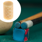 Billiard Cue Ferrule Pool Lightweight Repair Accessories Easy to Install Portable Dark Beige