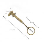 Mini Metallist Joonlaud Nihik Kompass V&otilde;tmehoidja Kaasaskantav 0-4Cm V&otilde;tmer&otilde;ngas M&otilde;&otilde;teriist Koti Auto Ripats Ehted Nihik pronksi