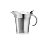 Leeseph kastmepott, 304 roostevabast terasest kahekordse isolatsiooniga kaanega serveerimiskann, k&ouml;&ouml;gis kastme, koore, piima hoiuruum