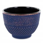 Tasse en fonte bleu et bronze - 0,15 L sinine