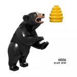 &Uuml;ksik m&uuml;&uuml;a keskaegne ratsu s&otilde;jahobused hundid tiiger karud hirved draakon loom dekoratiivne m&auml;nguasi Moc ehitusplokk k&ouml;is sadulad K039