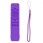 Silikoonist kaitse&uuml;mbris Samsung Smart TV kaugjuhtimispuldi BN59 01259E 1259B 1312A 1312B jaoks lilla