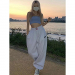 Vabaaja Korea moe dressip&uuml;ksid Naiste Hip Hop T&auml;navar&otilde;ivad Jooksjad Vabad vintage p&uuml;ksid Harajuku Hipip&uuml;ksid Naistele S