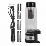 12V / 24V 95W 420ml auto elektriline veekeetja reisitee kruus veesoojenduse tassi pudelihoidja (Must) must