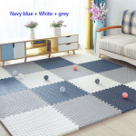 24 tk Xpe &Uuml;hendatud Paksendatud Vahtp&otilde;randamatt Laste Beebi Roomamismatt Imav Mustust H&uuml;lgav Pusle Libisemiskindel P&otilde;randamatt 30*30cm*24pcs