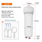 Majapidamisvee puhastaja: RO & Ultrafiltratsioonis&uuml;steem 1812/3013-400g membraaniga Tarvikud otsejoomiseks