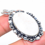 Scolecite Handmade 925 Sterling Silver Jewelry Pendant 2.09 n3q85