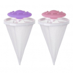 Ujuv Juuksefilter V&otilde;rk Pesumasin Korduvkasutatav Juuksep&uuml;&uuml;dja Pesumasin Lintp&uuml;&uuml;dmise Kott Koera Kassi Karva Eemaldaja 2pcs lilla