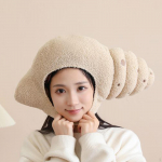Conch Plush Hat Gift Funny Fancy Dress up for Thanksgiving Celebrations Children