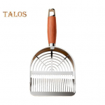 Metallist kassiliivak&uuml;hvel hoidikuga Lemmikloomakaka ergonoomilise puidust k&auml;epidemega kiire s&otilde;elumisk&uuml;hvliga kassitarbed A