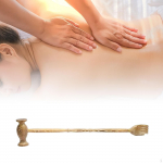 Back Scratcher Scratching Claw Knock Hammer Handheld 2 in 1 Lightweight Body Tickle Gourd