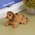 Auto kaunistused pead raputav koera nukk auto armatuurlaua m&auml;nguasjad armas noogutav kutsikas auto sisustus aksessuaarid auto dekoor kingitus