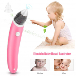 Portable baby electric nasal aspirator for nose cleaning tool Pink