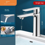 Majapidamiskraanikauss kuuma ja k&uuml;lma segistiga, spetsiaalne v&auml;listuru kraanikauss, &uuml;he k&uuml;lma vee kraan G1/2