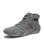 Klassikaline M&uuml;&uuml;k Meeste pahkluusaapad Kevad Uued Mugavad Kulumiskindlad K&otilde;rge s&auml;&auml;rega Nahast Saapad Desert Boot Mokassiinid Mootorratta Kingad 36 gray
