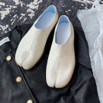 Burst H&otilde;bedased Tabi Kingad Naiste L&otilde;hestatud Varbaga Madalad Kevad Pehmed Mokassiinid Naiste Pealelibistatavad Slaidid 39