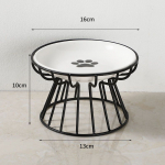 Keraamiline reljeefne lemmikloomakauss, toit, vesi, maiused kassidele ja koertele, &otilde;ues s&ouml;&ouml;tmise ja joomise tarvikud, koerakassi kauss