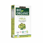 INDUS VALLEY Bio Organic 100% Natural Amla Indian Gooseberry Fruit Powder 100grm X Pack of 2