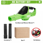 ONEGREEN 5500W Harjadeta Elektriline &Otilde;hupuhur 5 K&auml;iku Juhtmevaba Lehepuhur Juhtmevaba &Uuml;liv&otilde;imas Tolmupuhumine Makita 21V Akule Without battery