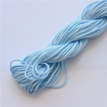 Jade niit 1 mm Hiina s&otilde;lme ehted punutud niit, k&auml;ev&otilde;ru ripats kaelakee helmestega DIY k&auml;sitsi punutud niit A jade thread 20m/tie taevasinine v&auml;rv