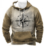 Meeste mustriga Palus soe mantel fliisist kampsun vabaaja mantel taskukampsun talvemantel M