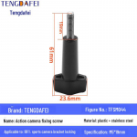 Reguleeritava nurga k&auml;epideme kruvi DJI GoPro11/10 Insta360 X3/2 spordikaameratele