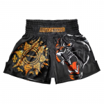 Tiigri Muay Thai Draakoni L&uuml;hikesed P&uuml;ksid Kickboxing Poks MMA UFC T&auml;toveeringukaitse Unisex Mehed Naised Laps Kiiresti Kuivav Tr&uuml;kiga Elastne K&otilde;rge V&ouml;&ouml;kohaga Treening XL