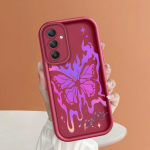 Pehme silikoonist ruudukujulise redeliga printimismustriga telefoni korpus T&auml;iskaanega kaamera p&otilde;rutuskindel kaitse kummist &uuml;mbris Samsungile Samsung A34 5G must