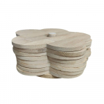 8 TK/KOMPLEKT Loomingulised Korduvkasutatavad Lill Puidust Alusalused Libisemiskindlad Kuumuskindlad Tassialused Rustikaalsed Naturaalsed Teetassi Alused Kodu S punane