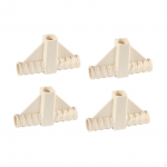 4 Pack High Performance Tent Pole Joints, Practical, Easy to Install And Replace, for Outdoor Grow 10.1cmx6.1cm