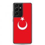 Coque T&eacute;l&eacute;phone &ndash; Samsung &ndash; Galaxy S21 &ndash; Drapeau Turquie &ndash; Supp &ndash; Mitmev&auml;rviline