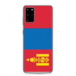 Coque T&eacute;l&eacute;phone &ndash; Samsung &ndash; Galaxy S20 Ultra &ndash; Drapeau Mongolie &ndash; Supp &ndash; Mitmev&auml;rviline