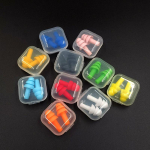 swimming waterproof silicone earplugs, Christmas tree type anti-noise sound insulation sleep plugs, students learn to reduce noise earplugs 1