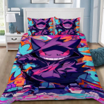 Tekikate Padjap&uuml;&uuml;r Voodipesu Komplekt Multikas Kuri Gengar T&auml;iskasvanud Poiss T&uuml;druk Magamistoa Kaunistus Laste Kingitus &Uuml;he- v&otilde;i Kahekohaline Suur Suurus 70x130cm 2pcs